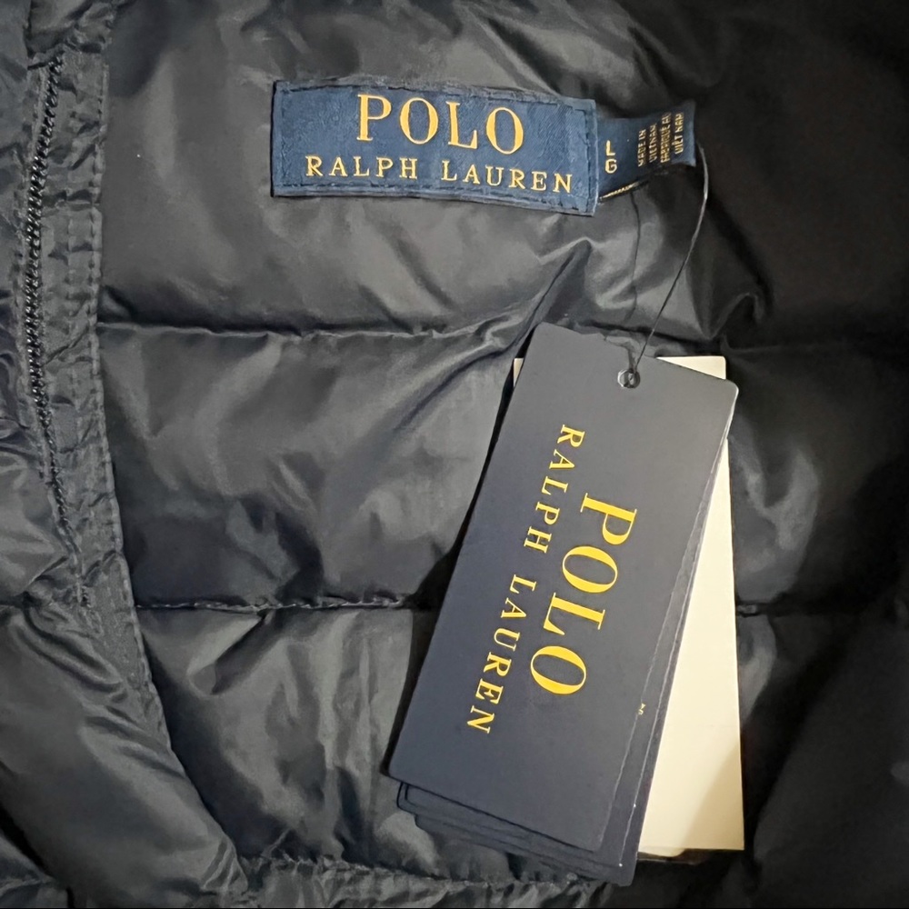 POLO RALPH LAUREN Water Repellent Packable Down Vest - Picture 13 of 15